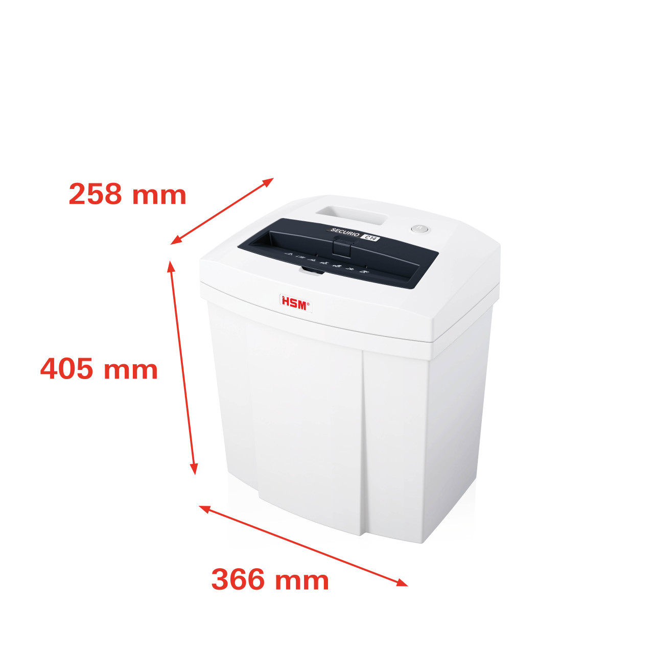 HSM SECURIO C14 – 4 x 25 mm - obrazek 3